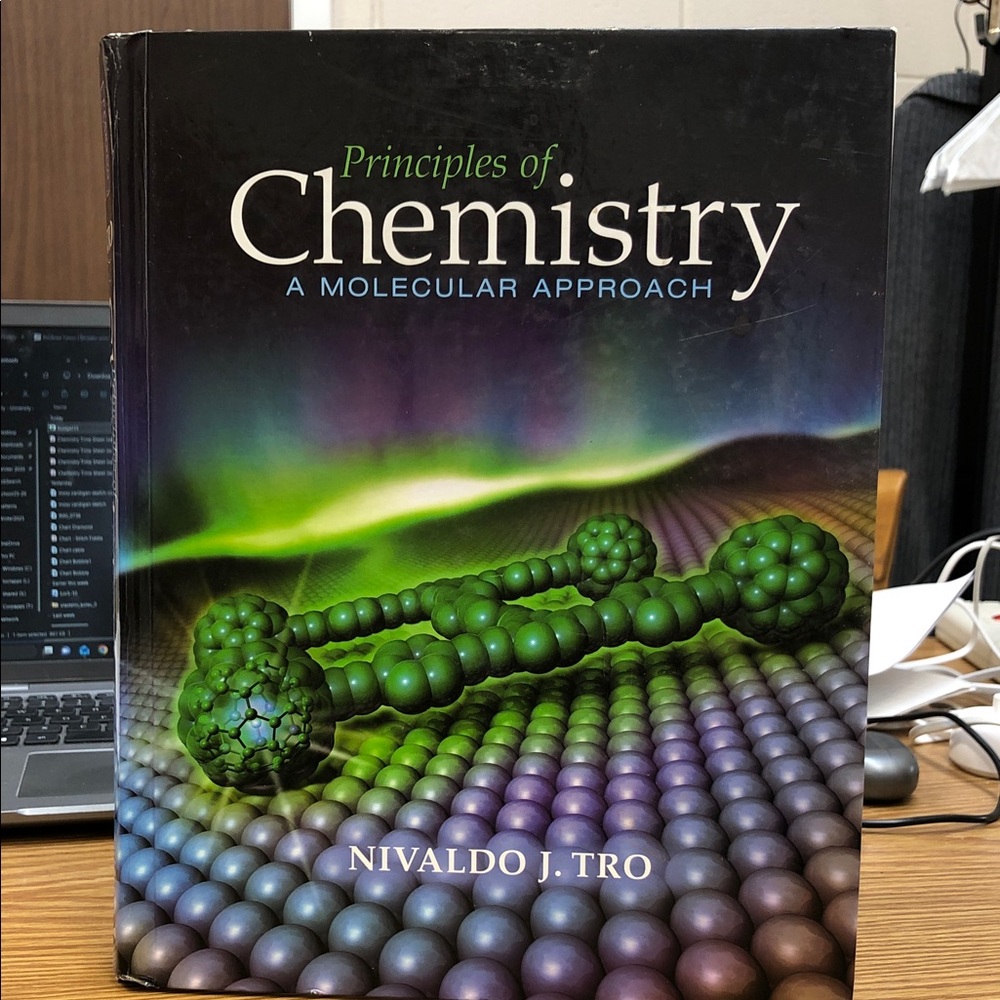 Principles of Chemistry by Nivaldo J. Tro - Green & Purple Cover